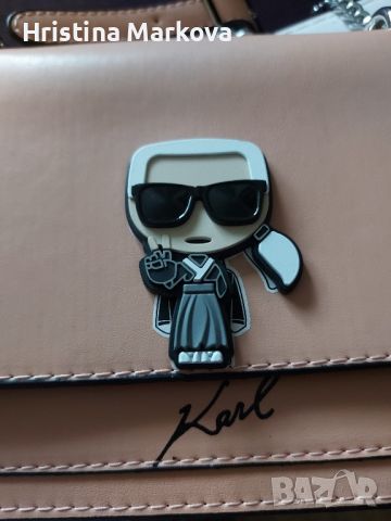 Малка чанта Karl Lagerfeld , снимка 2 - Чанти - 45672496