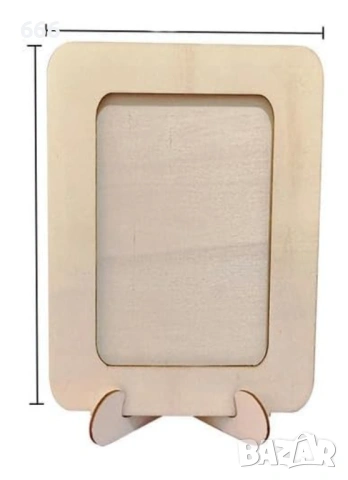 Дървена рамка за снимки, празна, „Направи си сам“ рамка за рисуване, арт декор 16.5 см / 13.5 см, снимка 6 - Други стоки за дома - 53877615