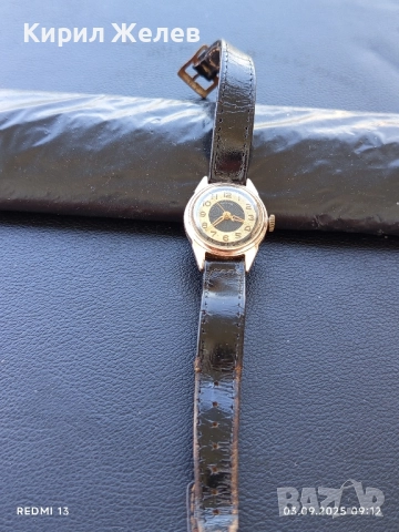 Стар механичен часовник дамски ВЕСНА СССР рядък за КОЛЕКЦИЯ 47424, снимка 6 - Антикварни и старинни предмети - 51587642