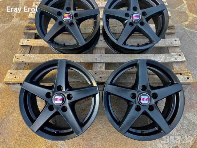 15 джанти 5х112 Seat Altea Toledo Leon Alhambra 5х112 Сеат Алхамбра Алтеа Толедо Леон Оригинал, снимка 4 - Гуми и джанти - 51372674