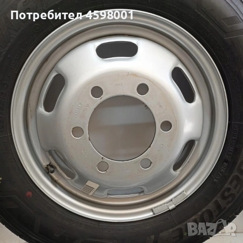 6бр.Оригинални джанти 16цола 6x170 за ДВОЙНА ГУМА Iveco Daily(2000-2025), снимка 3 - Гуми и джанти - 53250524