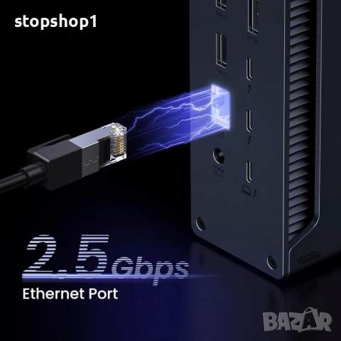 UGREEN Revodok Max 213 Thunderbolt 4 докинг станция, 13-в-1, единичен 8K или два 4K@60Hz дисплея, 90, снимка 5 - UPS захранвания - 54082041