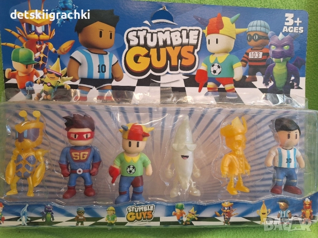 Stumble guys (Стъмбал гайс) - огромен комплект с 10 фигурки 