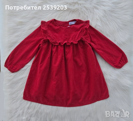 Детска рокля ZARA 3-4 години, снимка 5 - Детски рокли и поли - 52036259