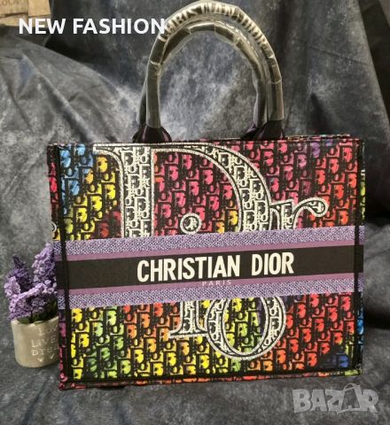 Дамски Текстилни Чанти 🌹DIOR , снимка 3 - Чанти - 46054278