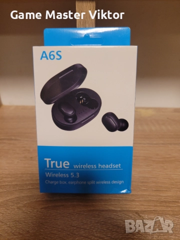 Безжични слушалки True A6s