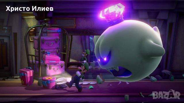 НОВА Игра за Nintendo Switch Luigis Mansion 3 Нинтендо Луиджи, снимка 7 - Игри за Nintendo - 46155211