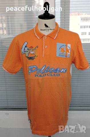 La Martina Argentina Polo Club  - уникална мъжка тениска   с яка  размер L 