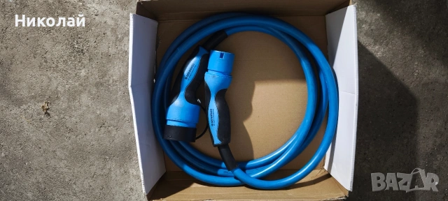 Mennekes Трифазен Кабел зареждане Електромобил Type2 4m 22kW 32A 480V, снимка 4 - Аксесоари и консумативи - 53695242