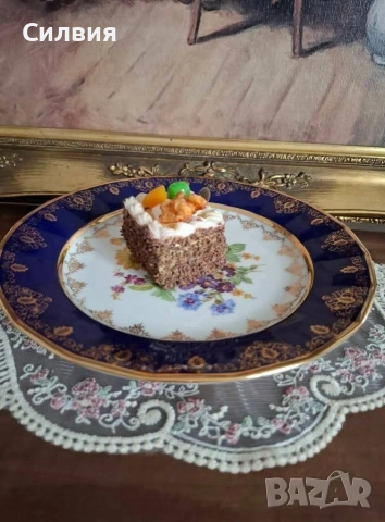 Порцеланова чиния , снимка 4 - Декорация за дома - 53254032