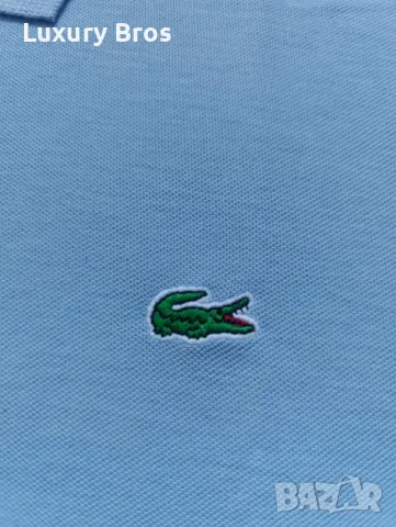 Мъжки тениски с яка Lacoste, снимка 10 - Тениски - 46844705