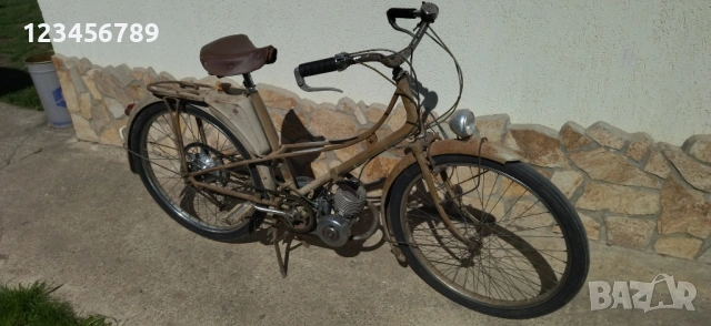 La Motoconfort 1954 г. Колекционерски, автентичен, работещ,оригинален., снимка 6 - Мотоциклети и мототехника - 53899159