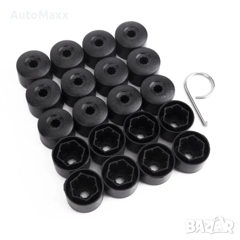 Комплект от 20 капачки за болтове 17 мм + кука FLAAM, VW / Audi / Skoda, снимка 2 - Аксесоари и консумативи - 53450783