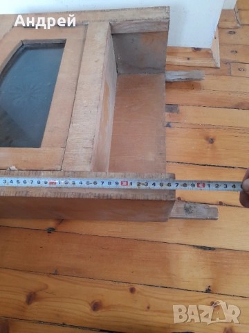 Стар Дървен шкаф,етажерка, снимка 6 - Антикварни и старинни предмети - 53950335