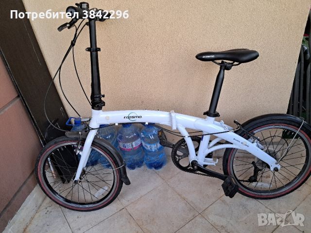 Алуминиев сгъваем велисипед Ecosmo, снимка 1 - Велосипеди - 45990897