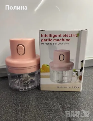 Мини чопър за чесън и подправки , снимка 1