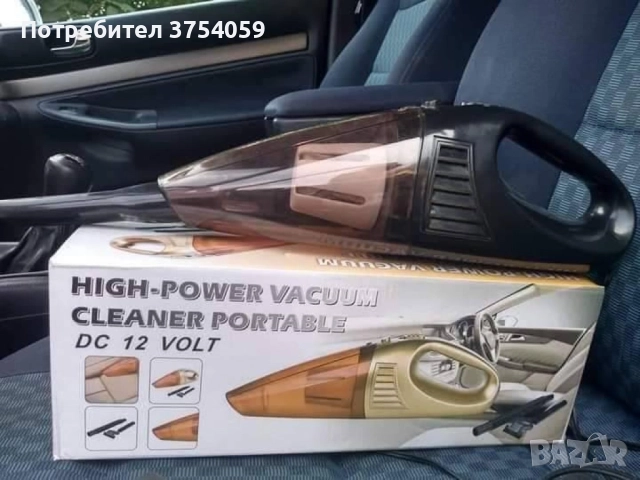 Мощна преносима автомобилна прахосмукачка за кола