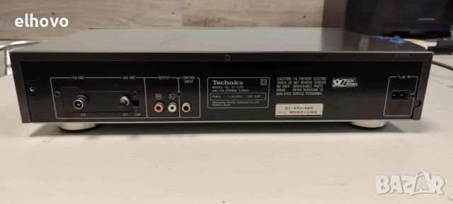 Стерео тунер Technics ST-G70, снимка 6 - Ресийвъри, усилватели, смесителни пултове - 51928816