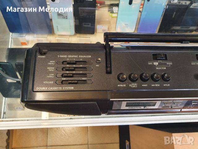Радиокасетофон Panasonic RX-FT590  В отлично техническо и визуално състояние., снимка 6 - Радиокасетофони, транзистори - 46375207