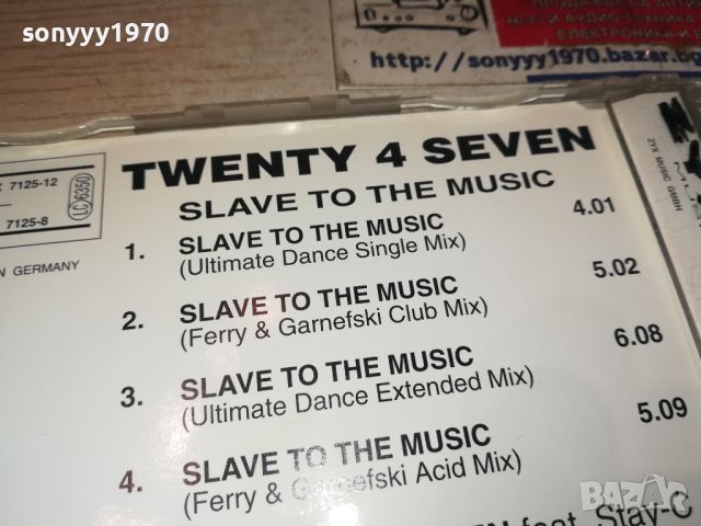 TWENTY 4 SEVEN-CD ВНОС GERMANY 0907241404, снимка 11 - CD дискове - 46523415