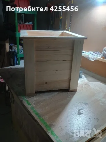 продавам дървени кашпи , снимка 6 - Саксии и кашпи - 50368024