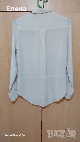 риза ginatricot. 100% e коприна. размер S., снимка 4 - Ризи - 46425913