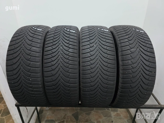4бр зимни гуми 205/55/16 HANKOOK L05107, снимка 5 - Гуми и джанти - 53807328