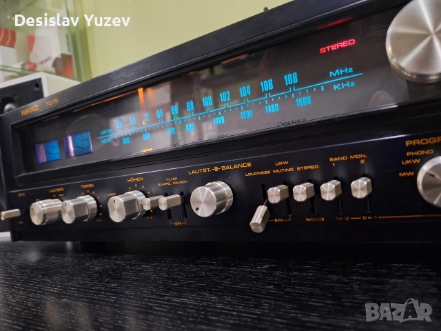 Nikko 7075, снимка 5 - Ресийвъри, усилватели, смесителни пултове - 53687878
