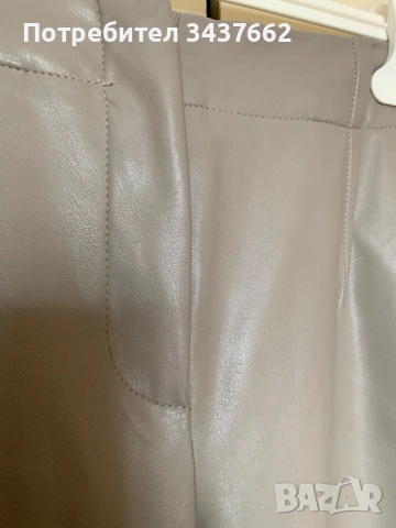 Панталон 3/4 еко кожа , снимка 3 - Панталони - 53687822