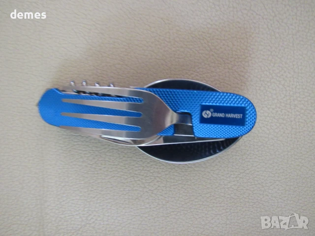 Туристически комплект вилица, лъжица.... , ново, Русия