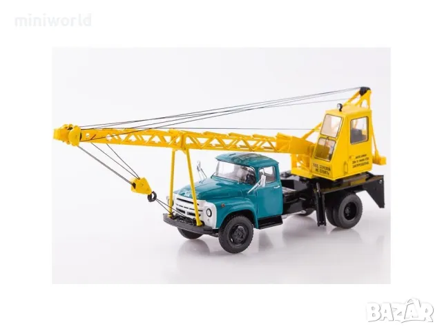 ЗИЛ-130 AK-75V автокран - мащаб 1:43 на SSM моделът е нов в PVC дисплей-кейс