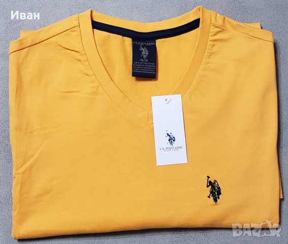 Нови оригинални фланелки U.S. Polo Assn.- 100% памук, размер - M, снимка 4 - Тениски - 46797605