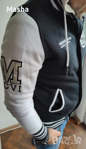 мъжка блуза със качулка разм. М, снимка 2 - Спортни дрехи, екипи - 52353365