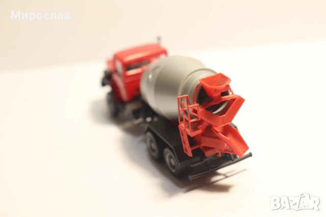 HERPA H0 1/87 IVECO БЕТОНОВОЗ МИКСЕР КАМИОН МОДЕЛ, снимка 6 - Колекции - 52354488