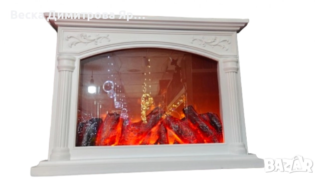 Декоративна коледна камина - уют и празнично настроение във всеки дом, снимка 3 - Отоплителни печки - 52202988