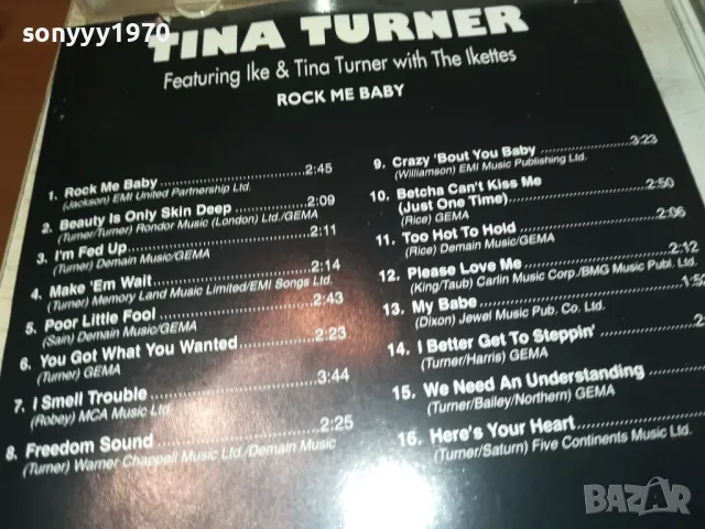 TINA TURNER CD 1208241654, снимка 13 - CD дискове - 46885675