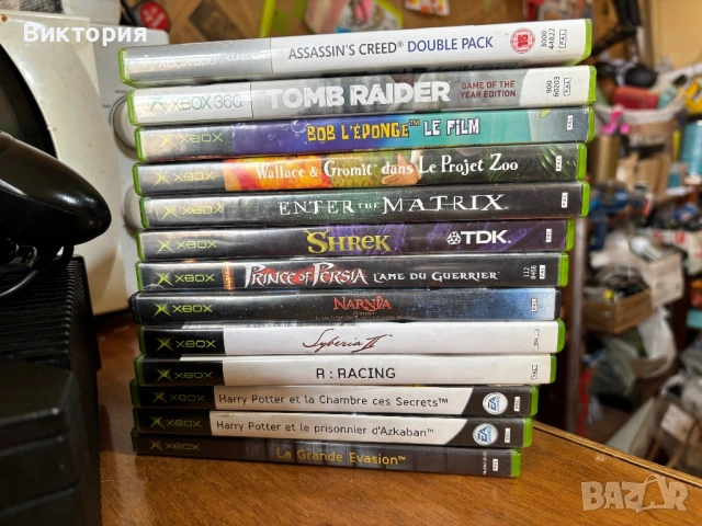 Original Xbox (OG) + 13 игри, снимка 3 - Игри за Xbox - 53896006
