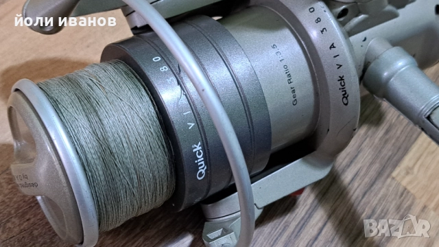 DAM Quick VIA 380-by DAM Germany-голяма риболовна макара, снимка 6 - Макари - 51933772