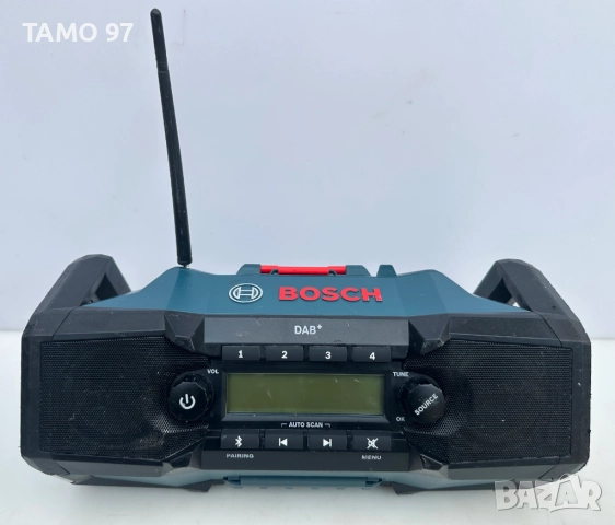 BOSCH GPB 18V-2 SC DAB+ - Акумулаторно строително радио с Bluetooth