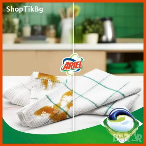 Капсули за пране Ariel All-in-1 Pods Alpine 54 броя, снимка 3 - Перилни препарати и омекотители - 49744428