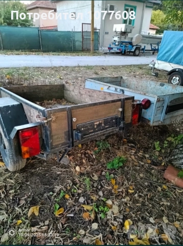 Автомобилно ремарке с регистрация ! , снимка 4 - Ремаркета - 51997069