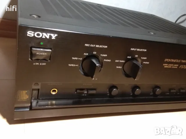 Стерео усилвател Sony TA-F570ES, снимка 4 - Ресийвъри, усилватели, смесителни пултове - 49091140