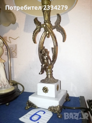 Нощни настолни лампи в бароков и флоренциански стил, снимка 15 - Настолни лампи - 52063072