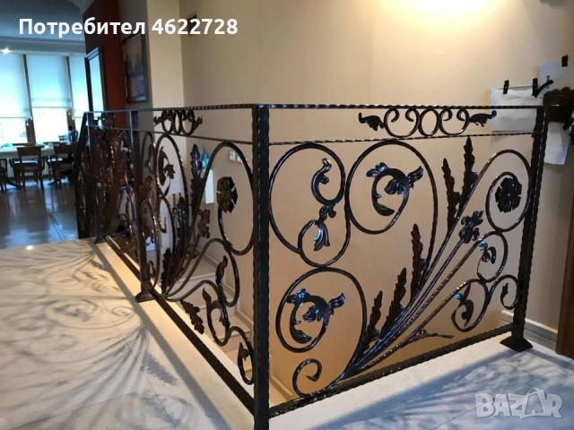 Парапети от метал / ковано желязо – за стълбища, тераси, балкони, снимка 5 - Монтажи - 52682742