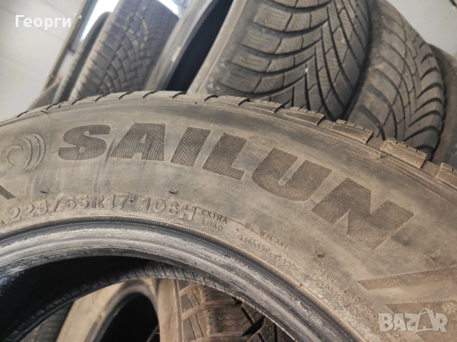 4бр.зимни гуми 225/65/17 Sailun, снимка 6 - Гуми и джанти - 53911709