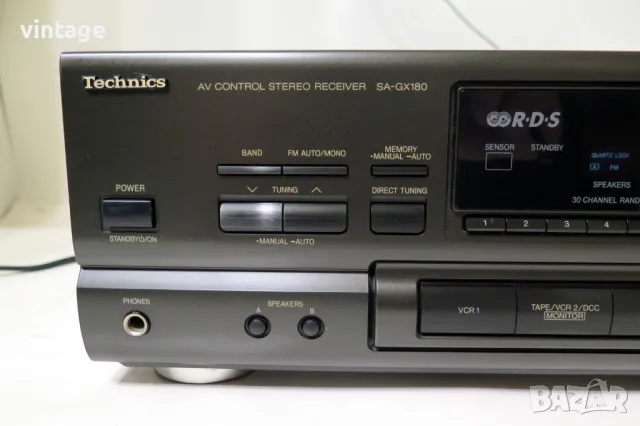 Technics SA-GX180, снимка 2 - Ресийвъри, усилватели, смесителни пултове - 49544130