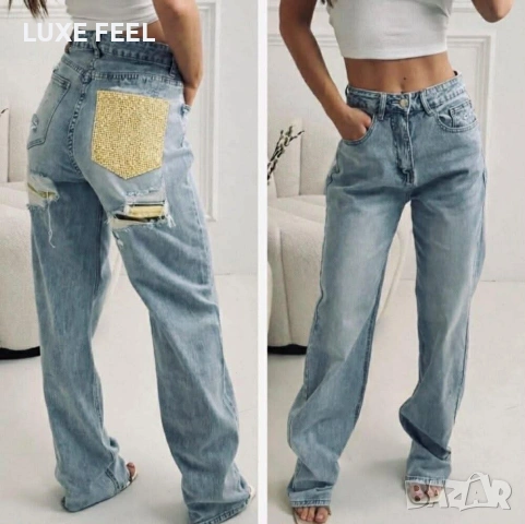 💛 Дамски Дънки М,L, XL 