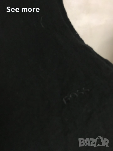 BOSS мъжки шал вълна и кашмир, снимка 3 - Шалове - 52667171