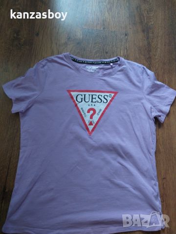 guess - страхотна дамска тениска ХЛ, снимка 6 - Тениски - 46599631