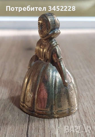 звънче камбанка бронз за колекционери , снимка 3 - Антикварни и старинни предмети - 53798463